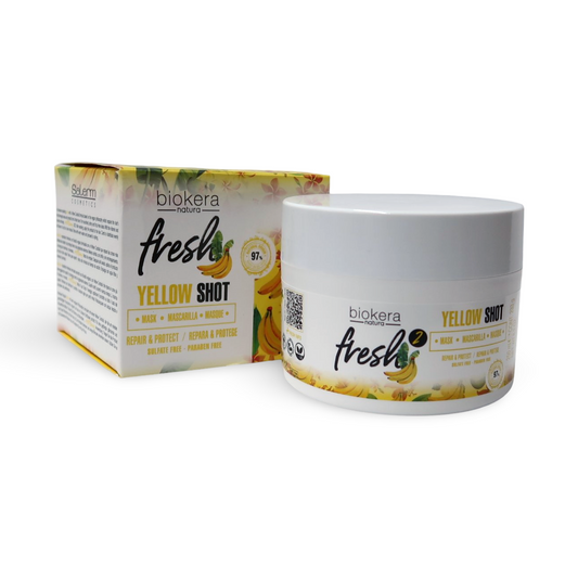 Yellow Shot Mascarilla